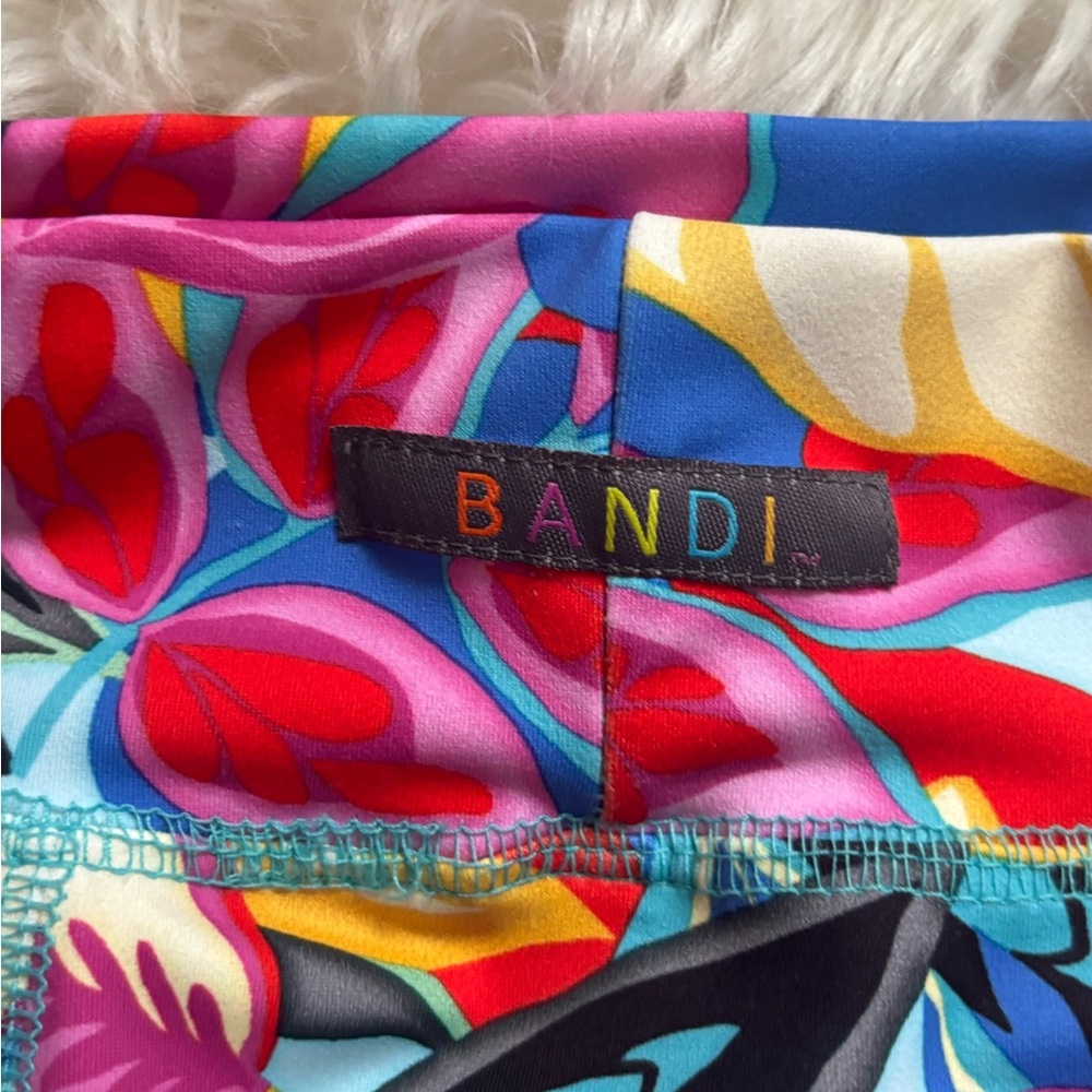 Bandi freestyle length Tropicana tennis golf skirt with pockets athletic preppy - Picture 8 of 8
